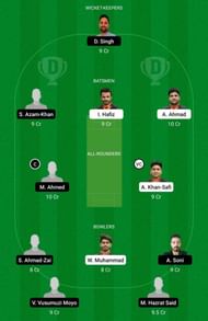 PSV vs KSV Dream11 Team - ECS T10 Kiel